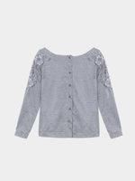 NEW FEELING Womens Grey T-Shirts