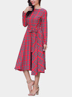 Custom Wrap Around Midi Dress