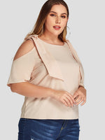 ODM Ladies Short Sleeve Plus Size Tops