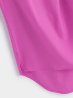 OEM ODM Womens Light Purple Plus Size Tops