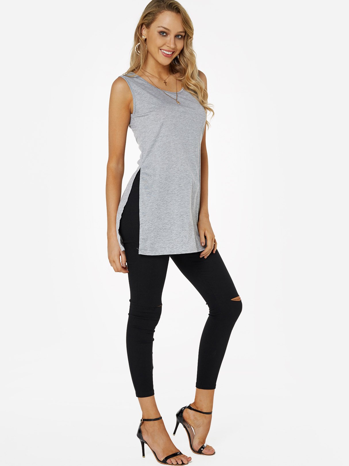 OEM ODM Womens Sleeveless Tank Top
