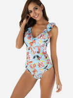 OEM Ladies Sky Blue One-Pieces
