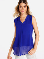 Custom Ladies V-Neck Tank Top