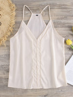 Wholesale V-Neck Spaghetti Strap Sleeveless Tank Top
