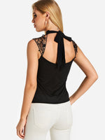 NEW FEELING Womens Black Camis