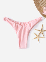 Custom Plus Size Strapless Bikini