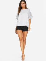 ODM Ladies Short Sleeve T-Shirts