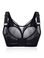 NEW FEELING Womens Black Plus Size Intimates