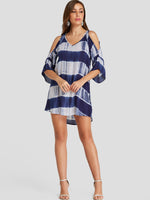 NEW FEELING Womens Blue Mini Dresses