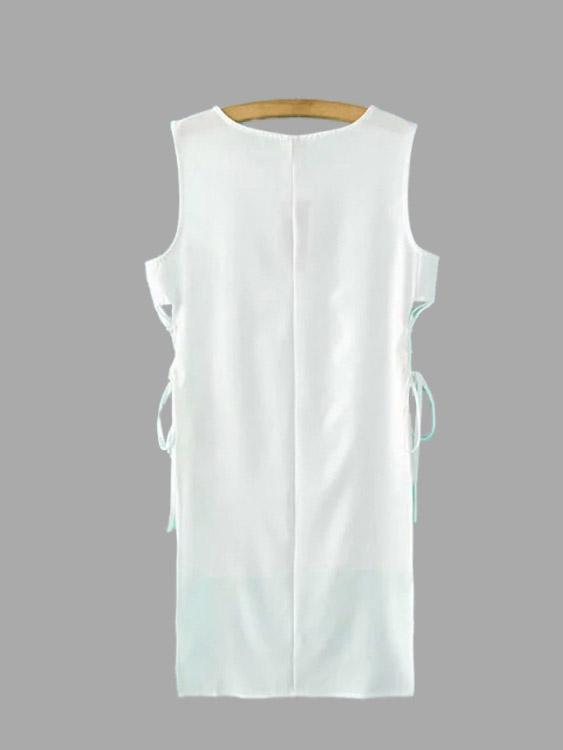 NEW FEELING Womens White Camis