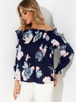 ODM Ladies Long Sleeve Blouses