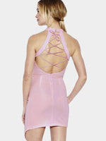NEW FEELING Womens Pink Sexy Dresses