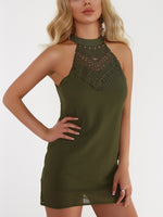 Womens Sleeveless Mini Dresses
