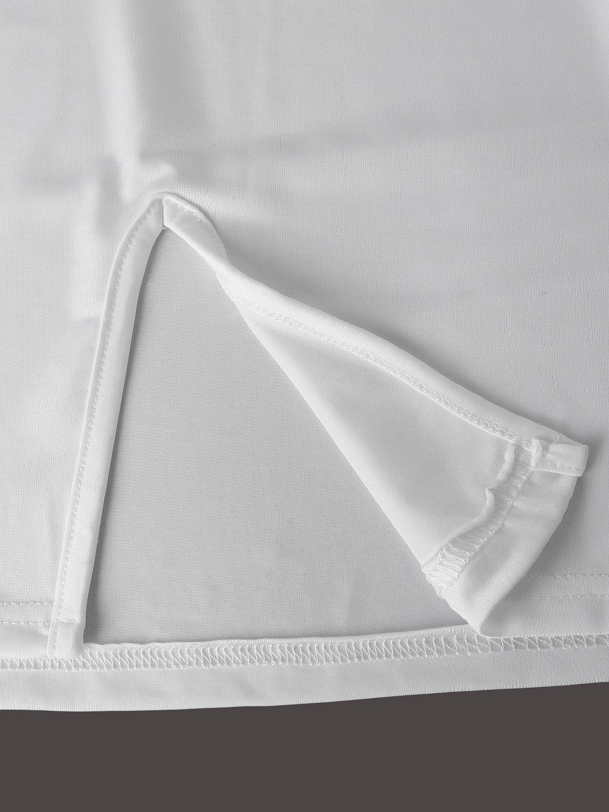 OEM Ladies White Midi Dresses