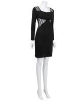 OEM Ladies Black Midi Dresses