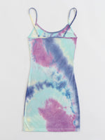 Tie Dye Bodycon Dress