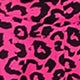 Leopard Tie Back Long Sleeve V Neck Flared High Waist Short Dress