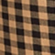 Gingham Plicated Cropped Plus Size Pants
