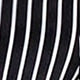 Sexy Striped Zipper Sleeveless Deep V Neck High Waist Capris Women Jumpsuit