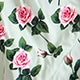 All Over Print Frill Short Sleeve Off The Shoulder Flared High Waist Long Dress