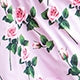 All Over Print Frill Short Sleeve Off The Shoulder Flared High Waist Long Dress
