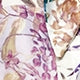 All Over Print Button Front Long Sleeve Collar Flared High Waist Midi Dress