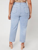Plus Mom Fit Jeans