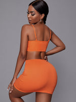 Cut Out Bodycon Cami Dress