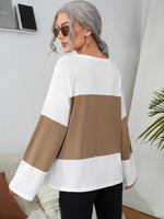 Two Tone Drop Shoulder Tee