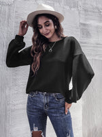 Cut Out Tie Backless Drop Shoulder Tee