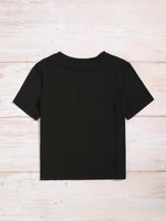 Skeleton Print Short Sleeve Tee