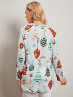 Christmas Deer & Raglan Sleeve Tee