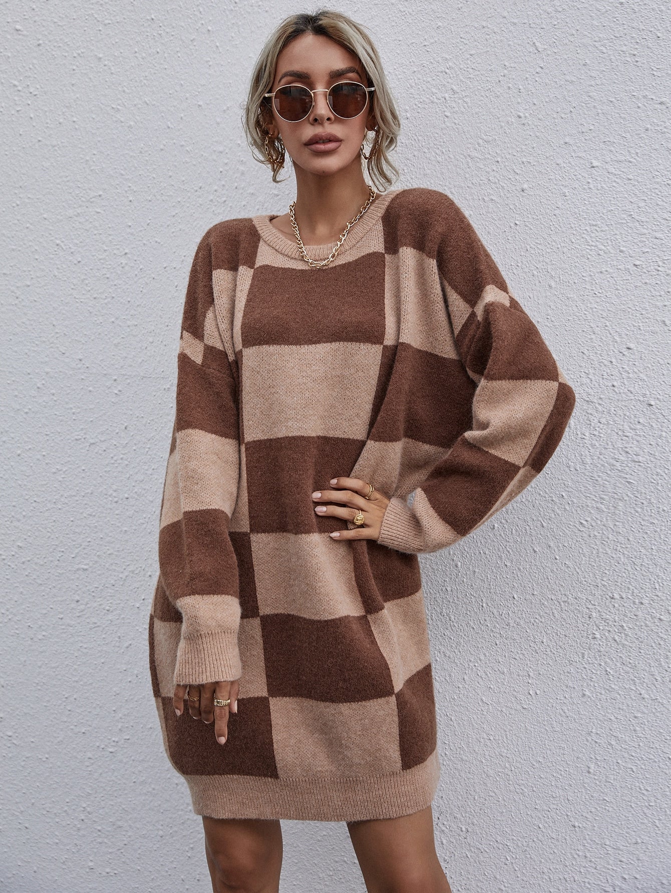 Women Sweater Dresses Factories