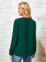Solid Lace Insert Top