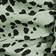 All Over Print Zipper Long Sleeve Deep V Neck Wrap High Waist Short Dress
