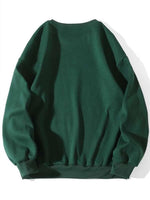 Christmas Tree & Slogan Graphic Pullover