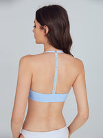 Contrast Lace Underwire Bra