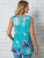 Floral Print Tank Top
