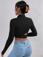 Cut Out Crop Tee