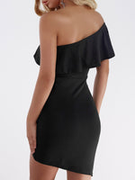 NEW FEELING Womens Black Mini Dresses