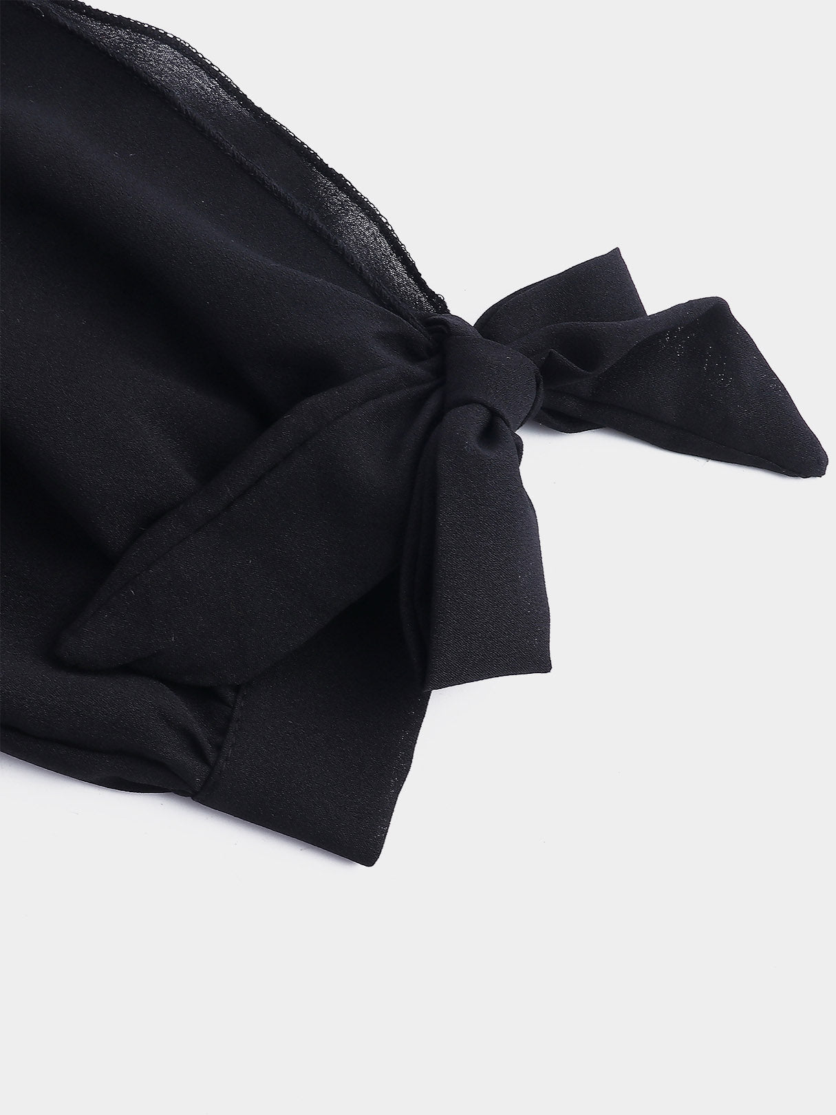 OEM Ladies Black Plus Size Tops