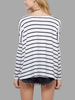 NEW FEELING Womens White T-Shirts