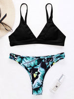 ODM Ladies Sleeveless Two Piece Bikinis