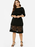 OEM ODM Womens Half Sleeve Plus Size Dresses