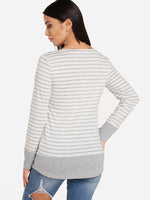 NEW FEELING Womens White T-Shirts