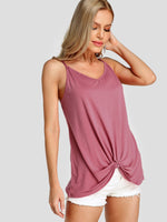 Custom Ladies Deep V Neck Camis