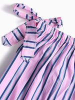 OEM Ladies Pink Off The Shoulder Dresses