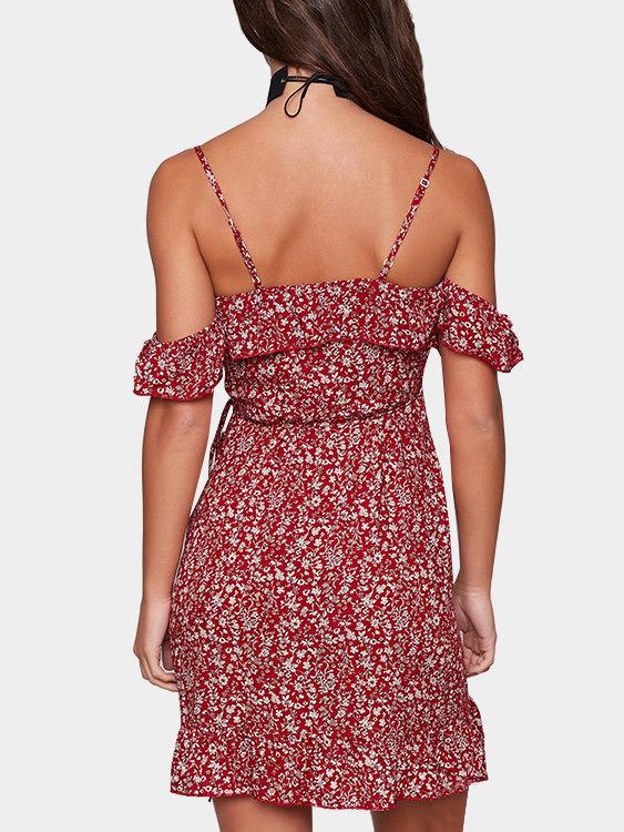 NEW FEELING Womens Multi V-Neck Dresses