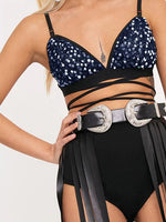 OEM Ladies Blue Camis