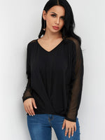 ODM Ladies Long Sleeve Blouses